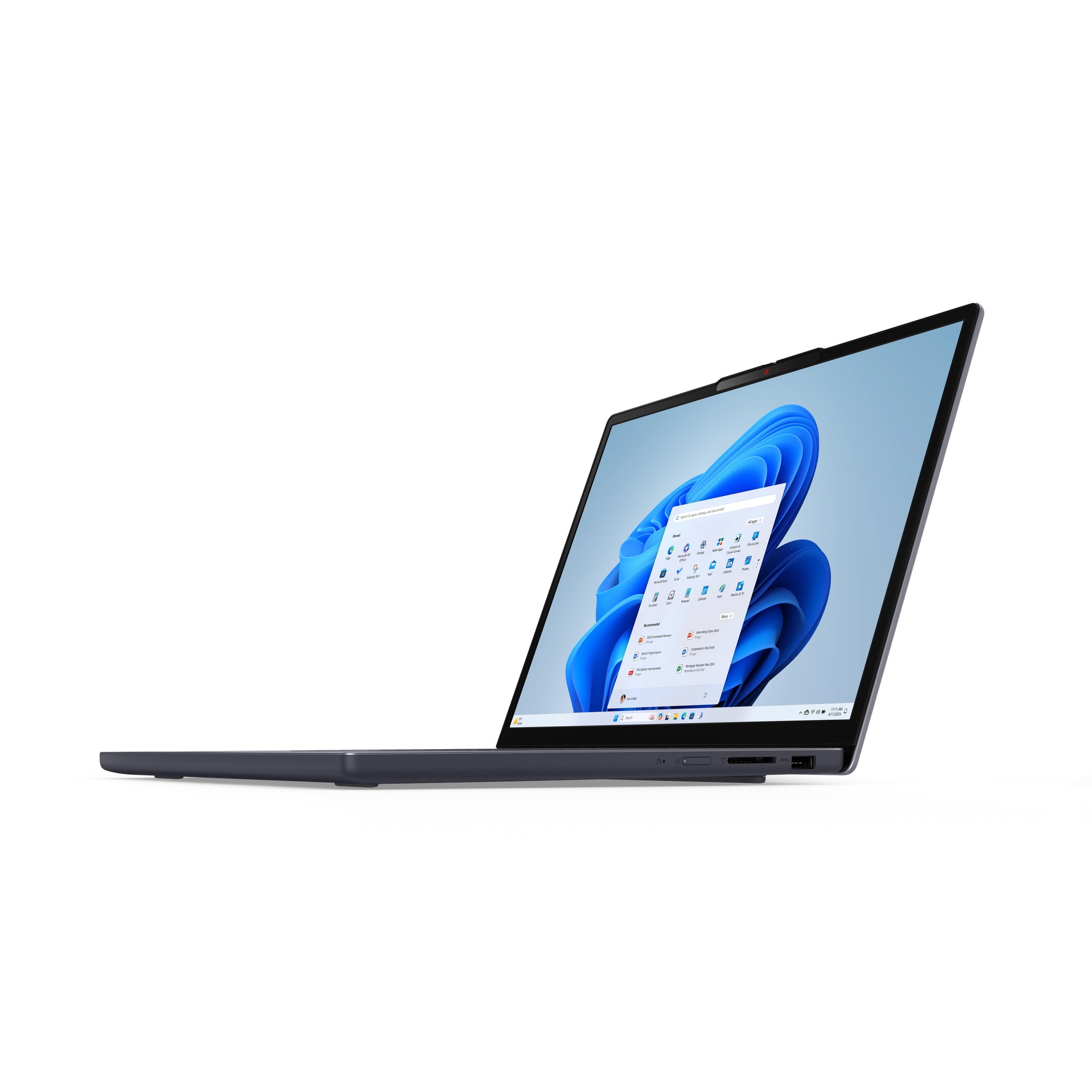 Lenovo IdeaPad Slim 3 15AHP10 AMD Ryzen™ 7 8840HS Ordinateur portable 38,9 cm (15.3") WUXGA 16 Go DDR5-SDRAM 512 Go SSD Wi-Fi 7 (802.11be) Windows 11 Home Allemand Gris