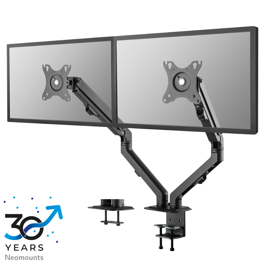 Neomounts FPMA-D650DBLACK Support d'écran à fixer 17-27" - ressort hélicoïdal