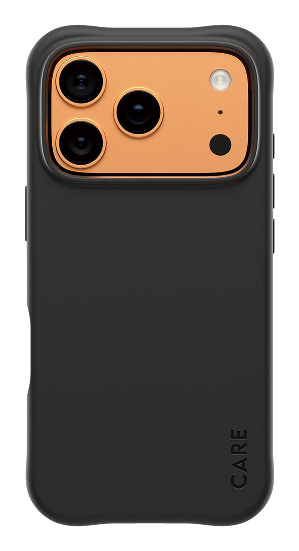 PanzerGlass CARE Samba Case Noir avec MagSafe pour iPhone 17 Pro, Coque de Protection