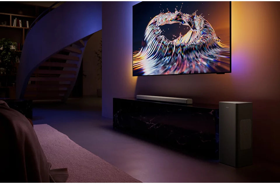 Philips TAB8301/10 haut-parleur soundbar Noir 3.1.2 canaux 380 W