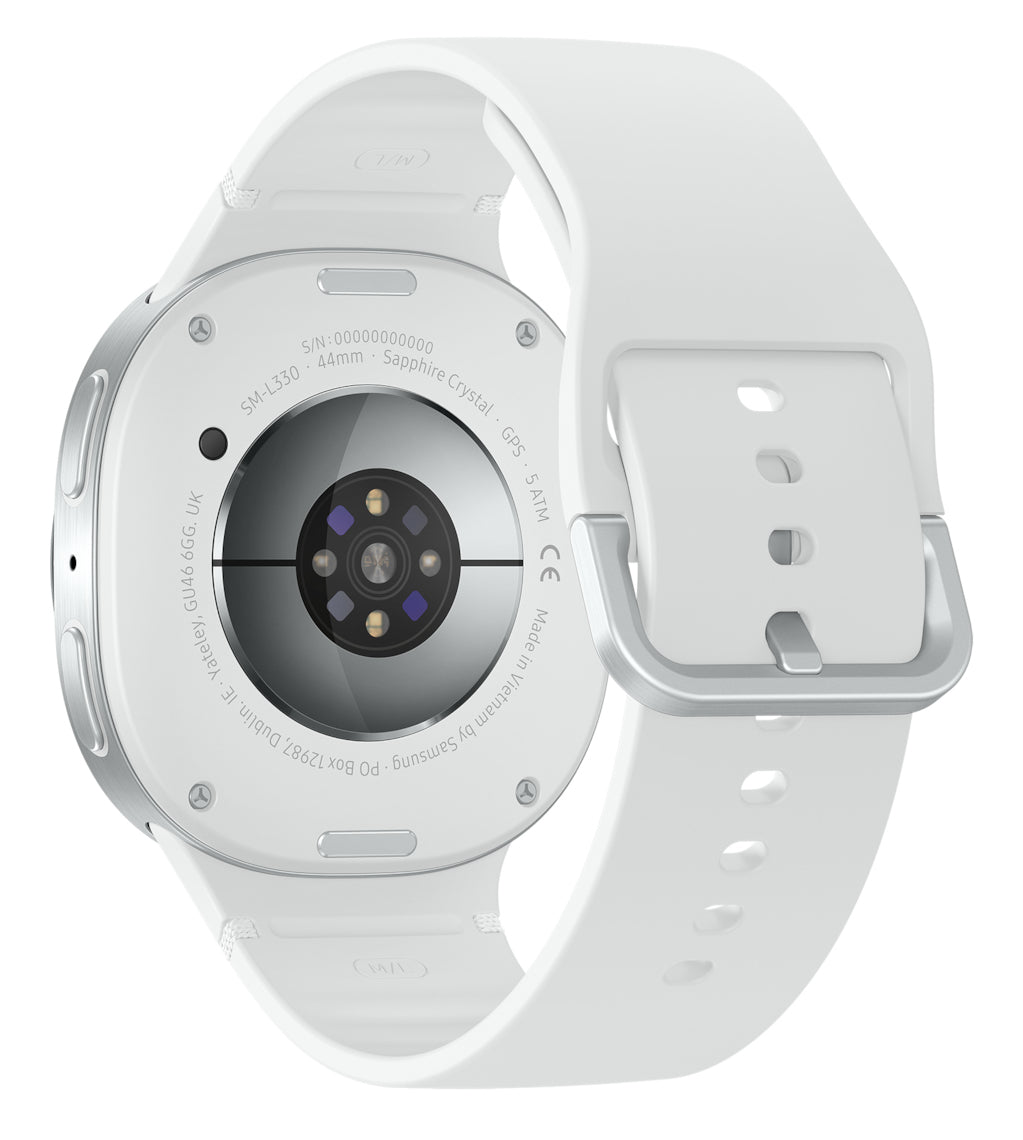 Samsung Samsung SM-L330NZSAEUB smartwatche et montre de sport 3,81 cm (1.5") AMOLED 44 mm Numérique 480 x 480 pixels Écran tactile Argent Wifi GPS (satellite)