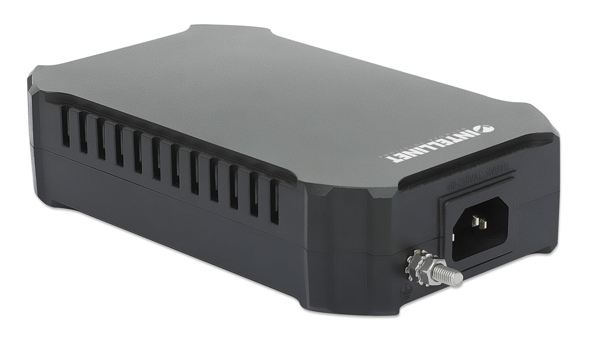 Intellinet Injecteur PoE++ 10G 1 Port 95W IEEE 802.3bt 4PPoE Boîtier Métallique