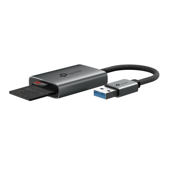 TP-Link UA430 Lecteur de Carte Mémoire USB 3.2 Gen 1 Type-C, Gris