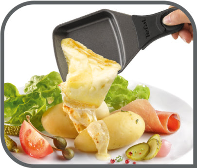 Tefal PR457B raclette 10 personne(s) 1350 W Gris