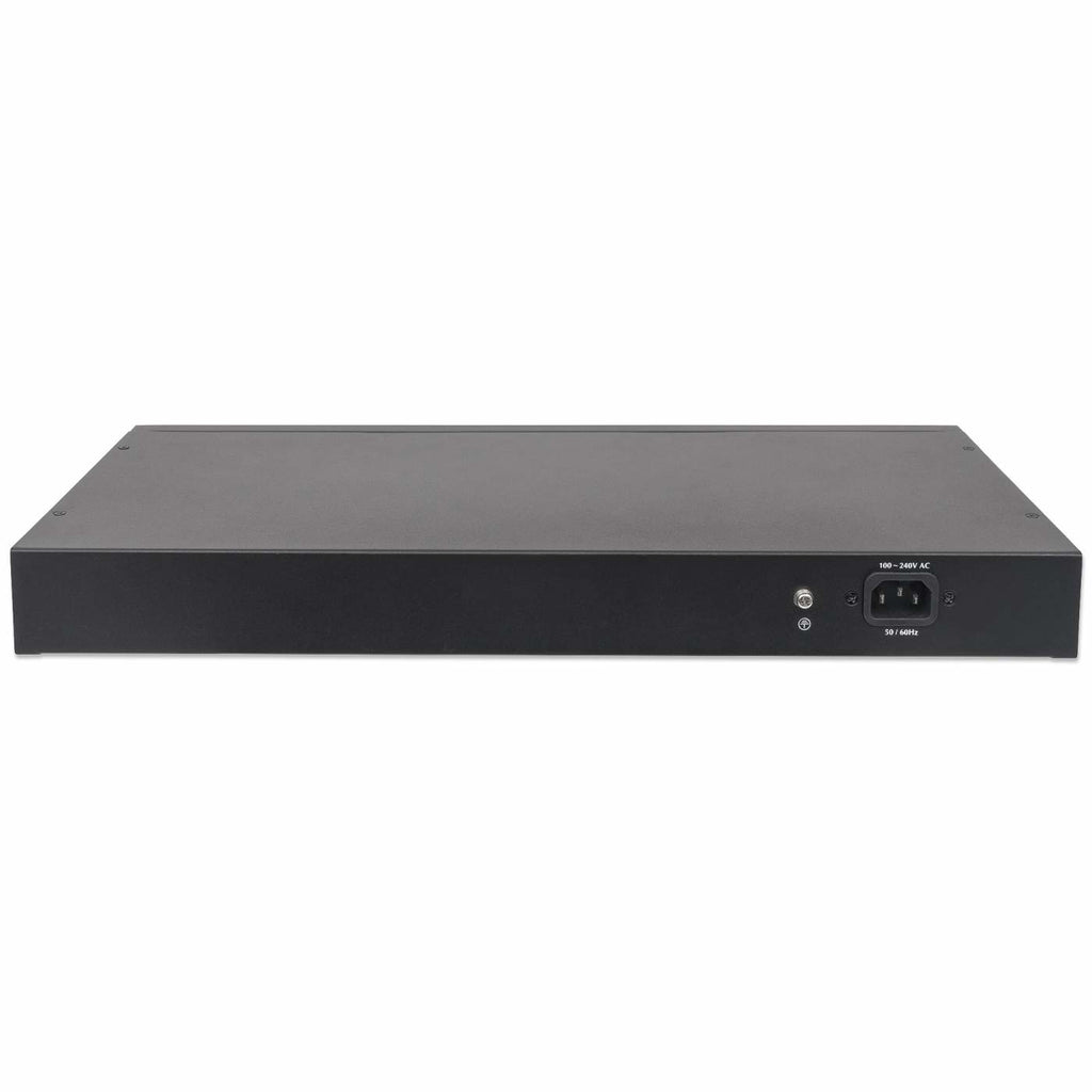 Intellinet 560559 Commutateur Réseau Géré Gigabit Ethernet PoE Noir