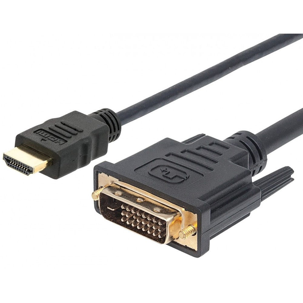 Câble HDMI vers DVI-D Mâle/Mâle, 3 m, Noir
