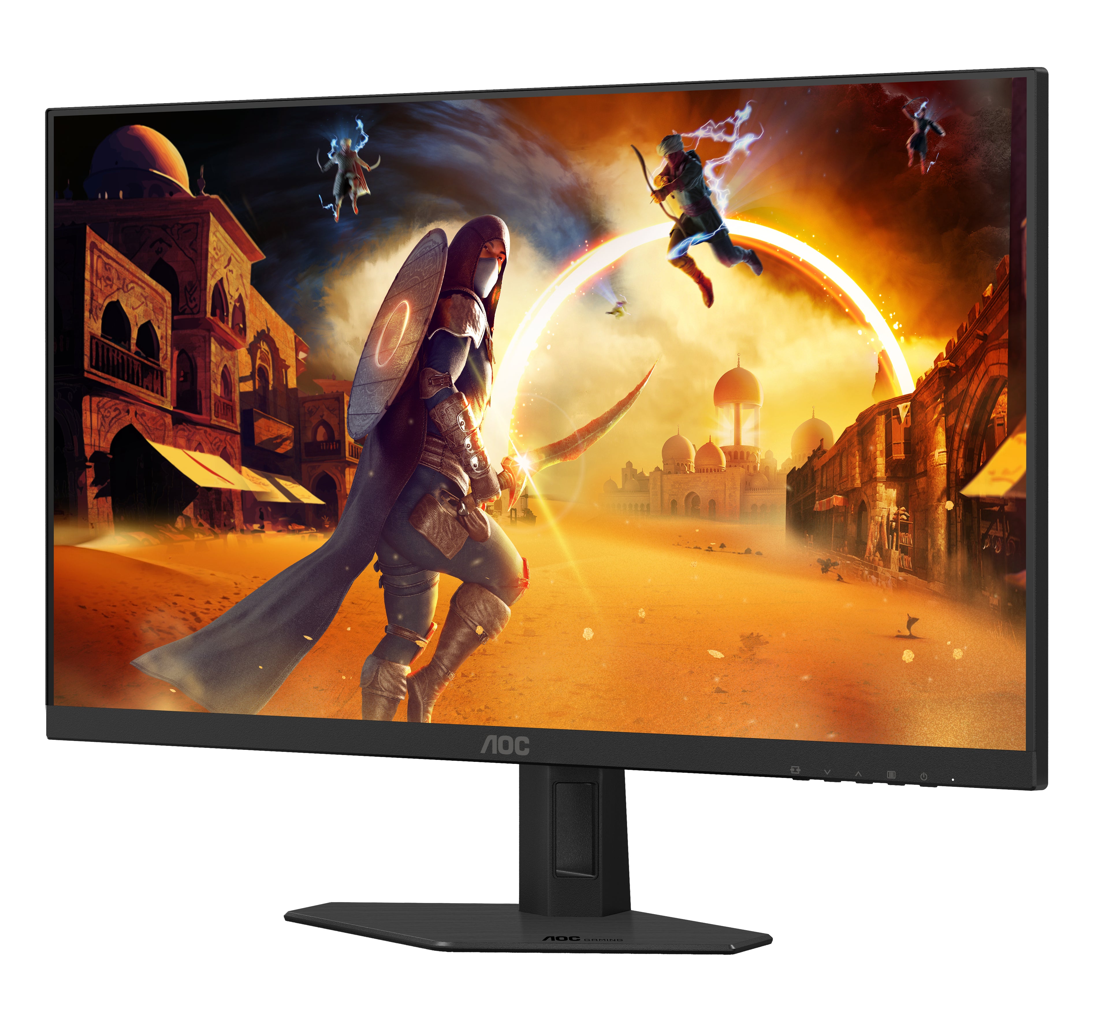 AOC G4 27G4HRE écran plat de PC 68,6 cm (27") 1920 x 1080 pixels Full HD LED Noir, Rouge