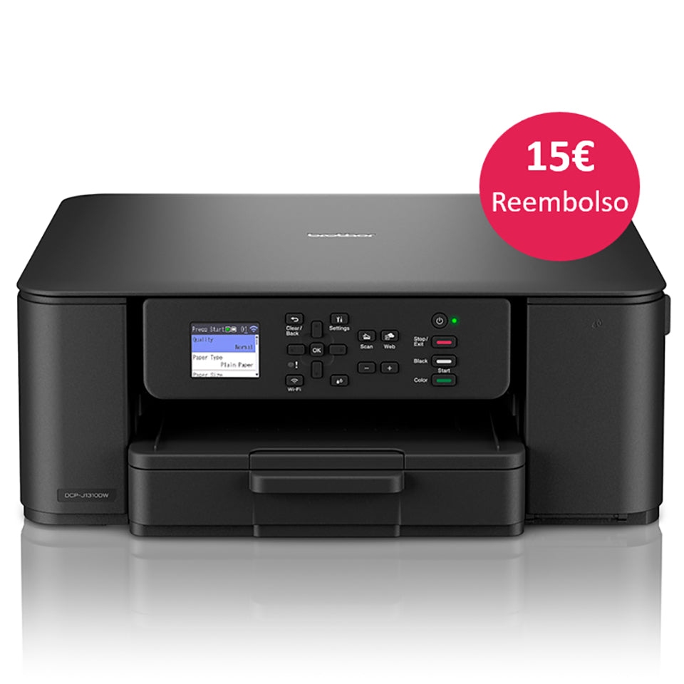 Brother DCP-J1310DW Imprimante à jet d'encre compacte sans fil 3-en-1