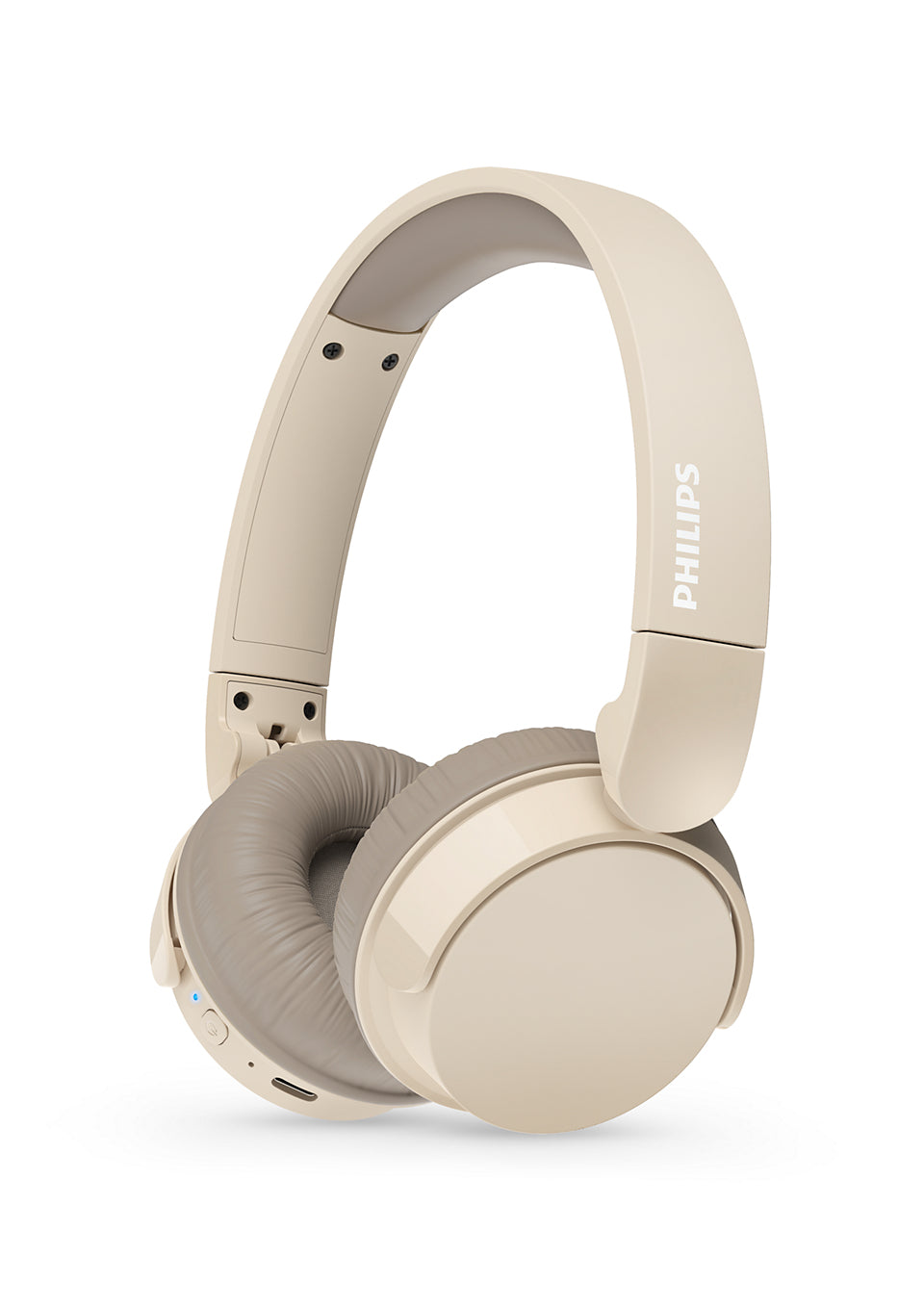 Philips TAH3209BG/00 Casque Sans Fil Bluetooth, Arceau Pliable, Beige
