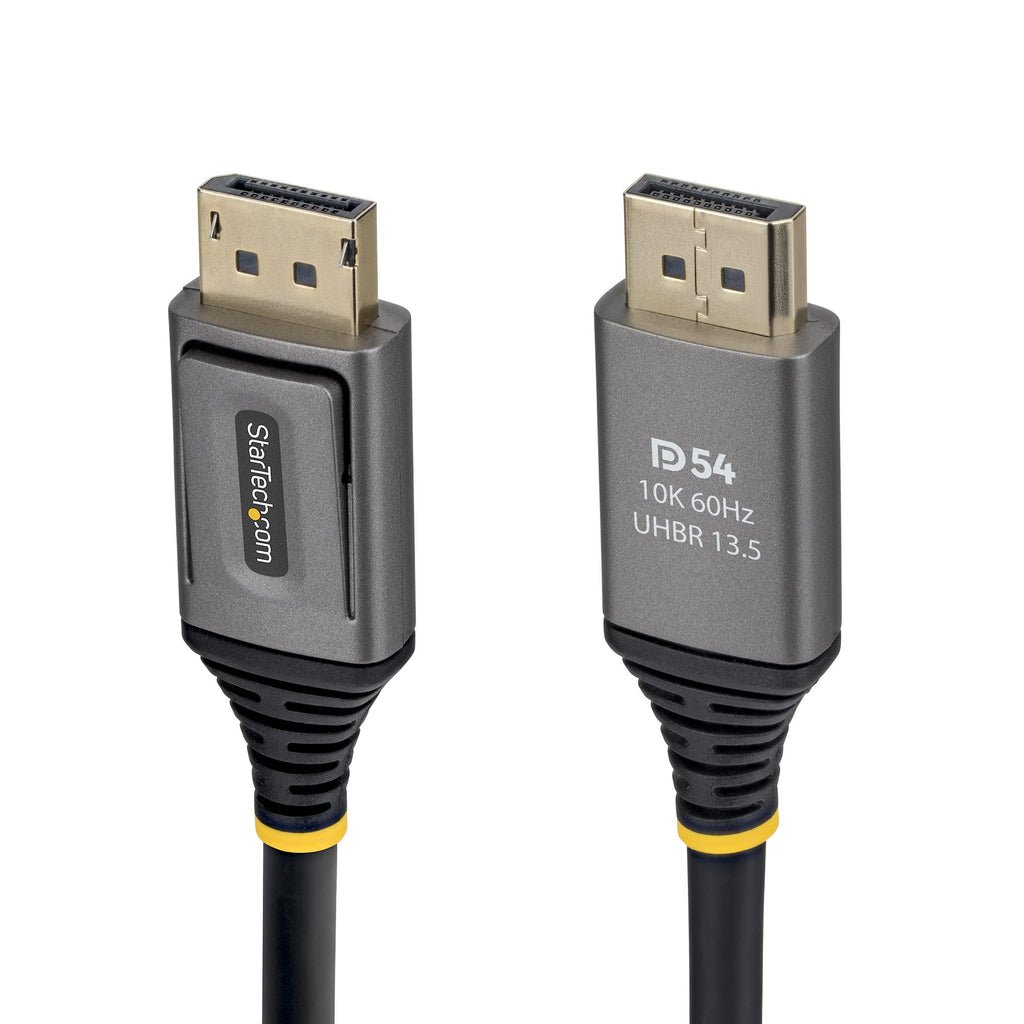 StarTech.com Câble DisplayPort 2.1 de 3m, Câble DisplayPort DP54 Certifié VESA, 8K 60Hz Non Compressé, 10K 60Hz/8K 144Hz