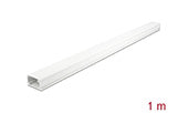 Delock Kabelkanal mit Deckel selbstklebend 35 x 20 mm - Länge 1 m weiß