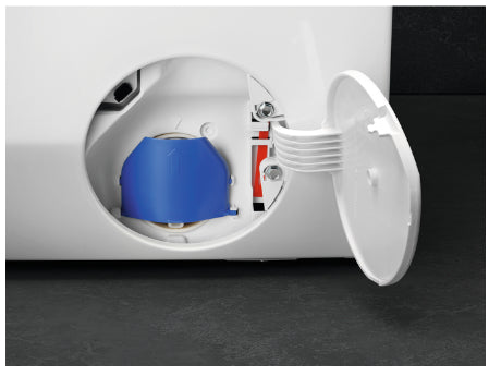 AEG LWR73166OE machine à laver avec sèche linge Pose libre Charge avant Noir