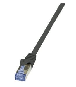 LogiLink 15 m Cat7 S/FTP câble de réseau Noir S/FTP (S-STP)
