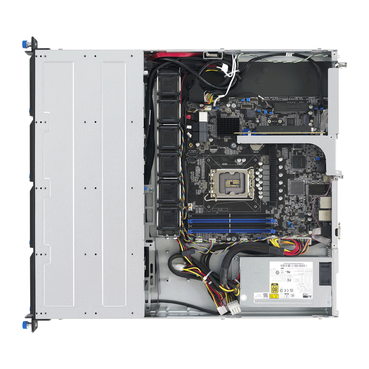 ASUS RS300-E12-PS4 Intel C262 LGA 1700 Rack (1 U) Argent