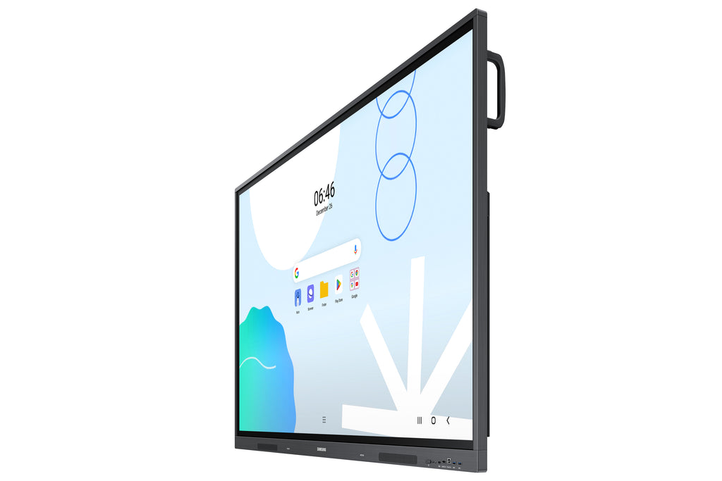 Samsung WA65D tableau blanc interactif 165,1 cm (65") 3840 x 2160 pixels Écran tactile Gris