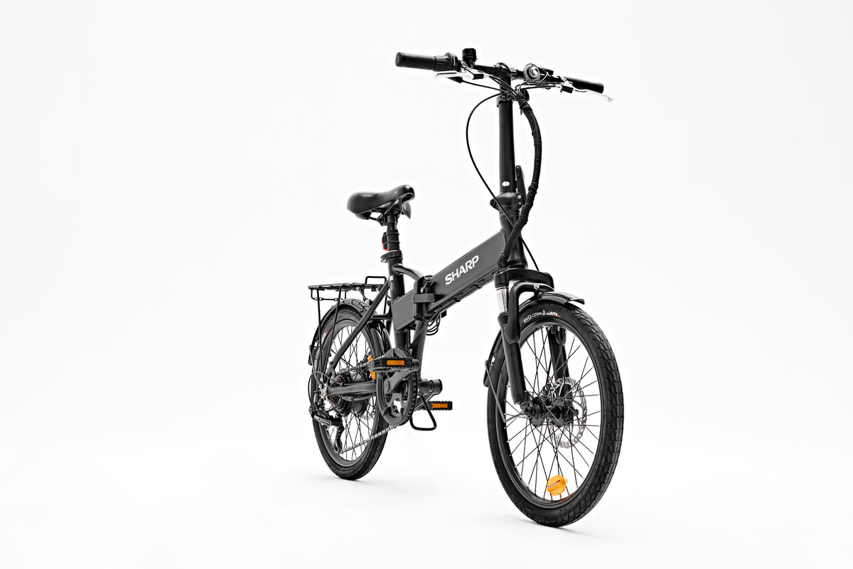 Sharp BK-FD03-EB vélo électrique Noir Aluminium 15.3 20 kg