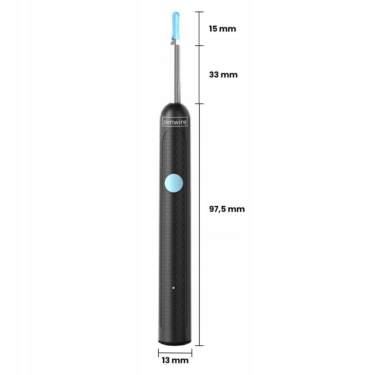 Endoscope, otoscope, appareil de nettoyage des oreilles, cire, caméra WiFi SMART Zenwire Y24