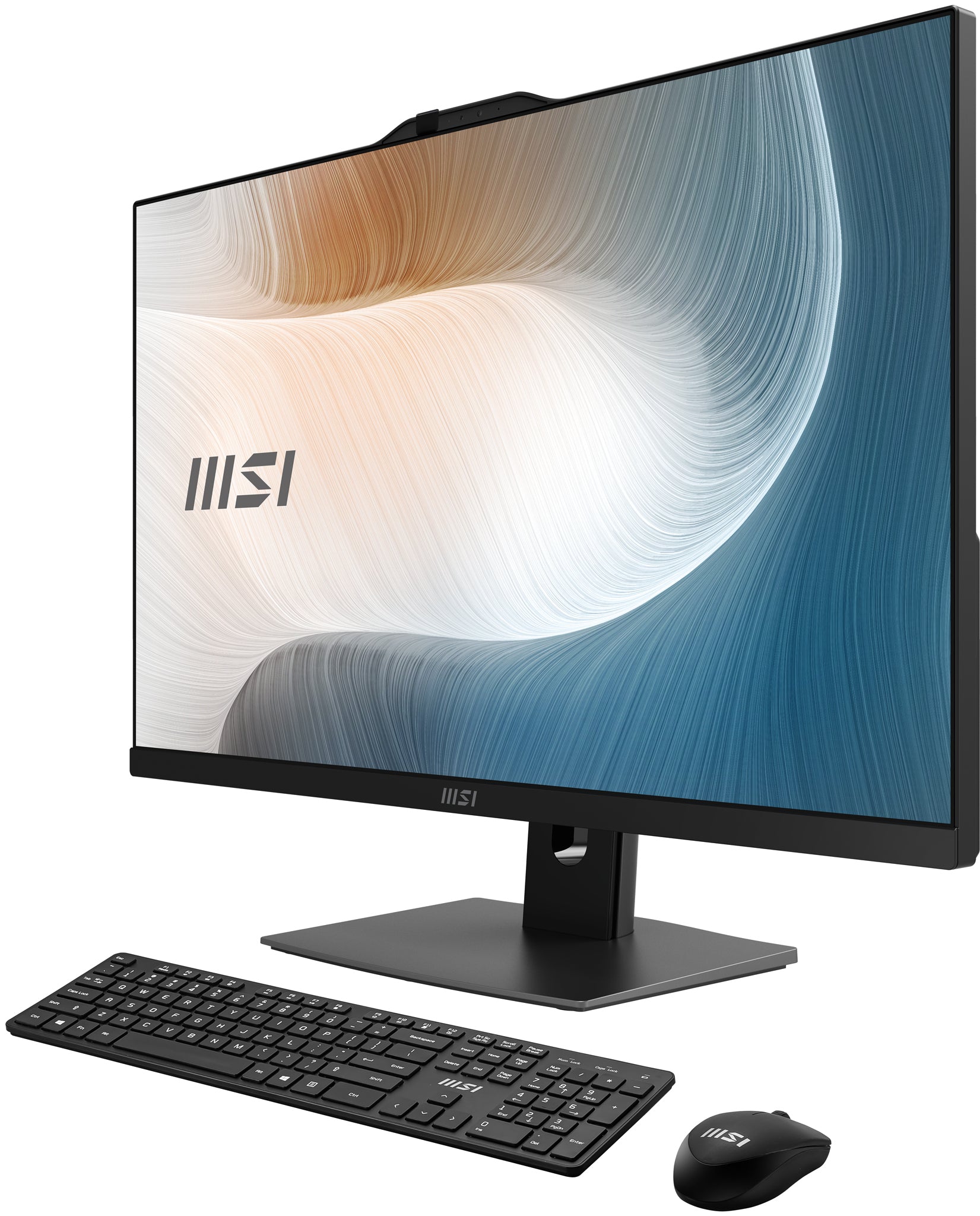 MSI Modern AM242P 1M-1848AT Intel Core 3 100U 60,5 cm (23.8") 1920 x 1080 pixels PC All-in-One 8 Go DDR5-SDRAM 256 Go SSD Windows 11 Pro Wi-Fi 6E (802.11ax) Noir