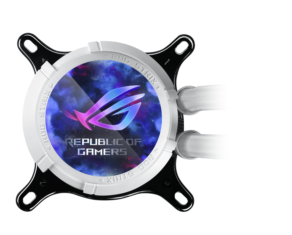 ASUS ROG Strix LC III 360 ARGB White Edition Processeur Refroidisseur de liquide tout-en-un 12 cm Blanc