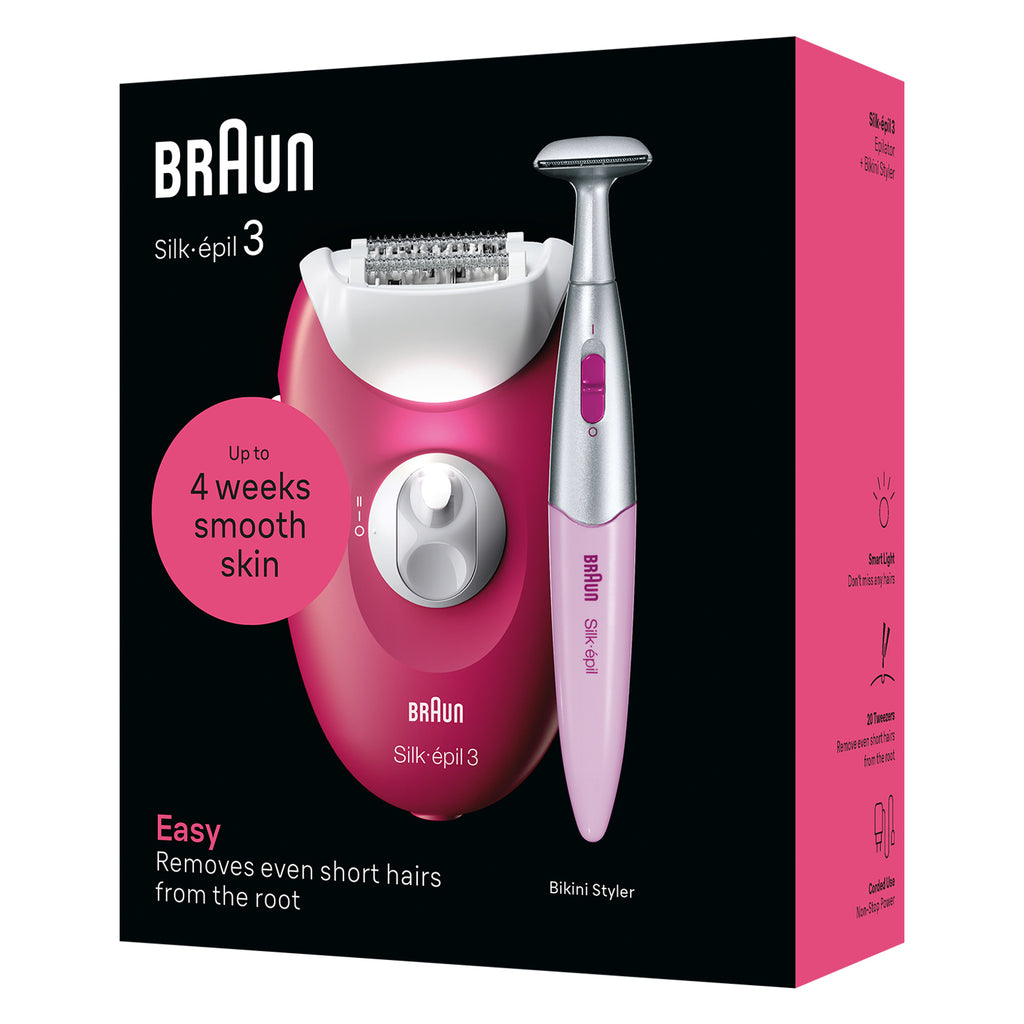 Braun Silk-épil 3 3-202 20 pince(s) Baie