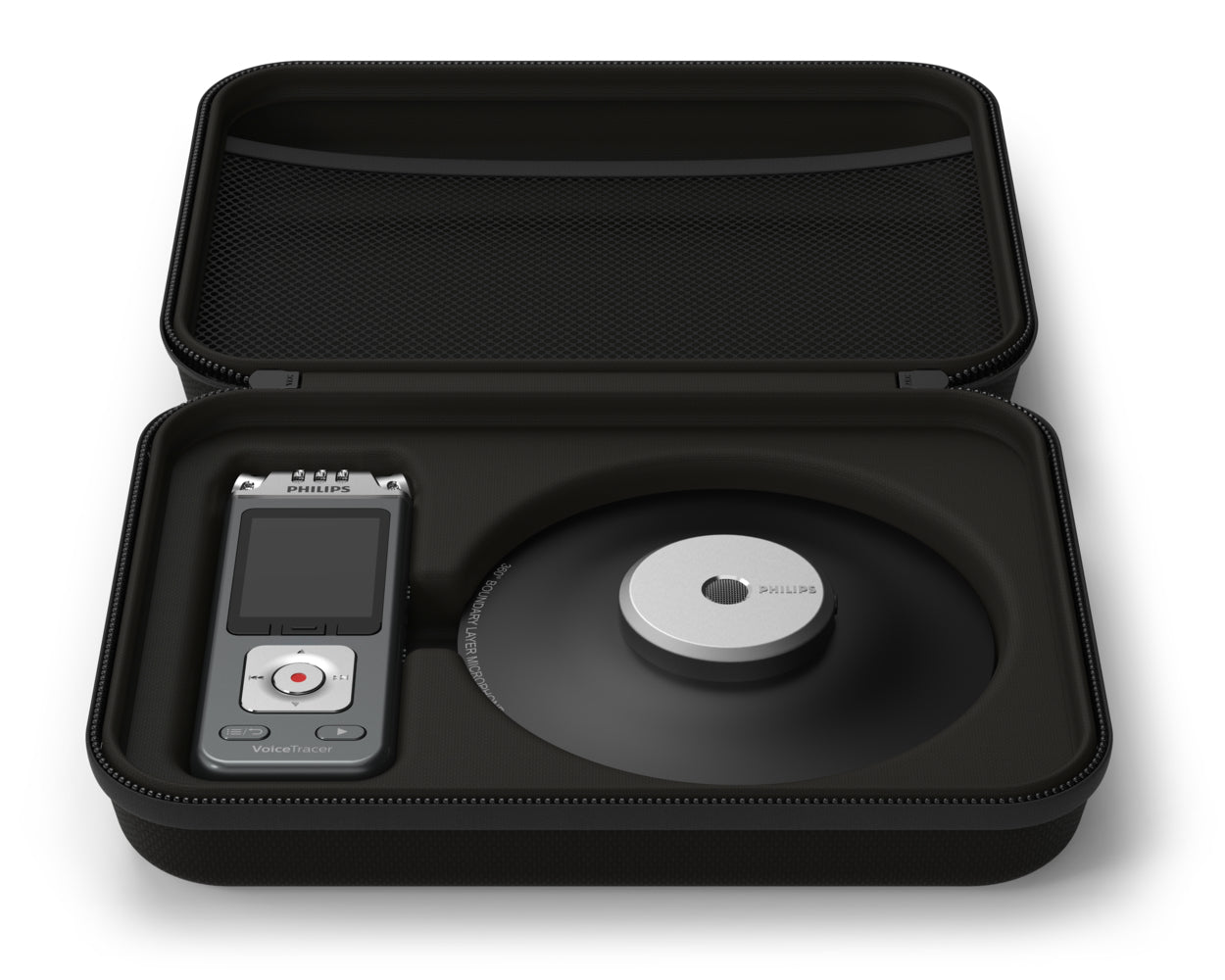 Philips VoiceTracer Noir, Gris