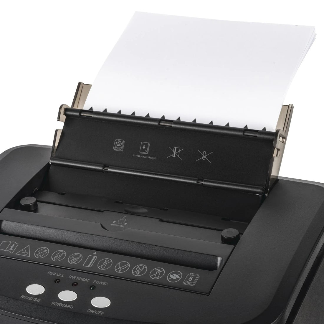 Hama Safe Auto M1200 Destructeur de Papier Micro-broyage 22,5 cm Noir