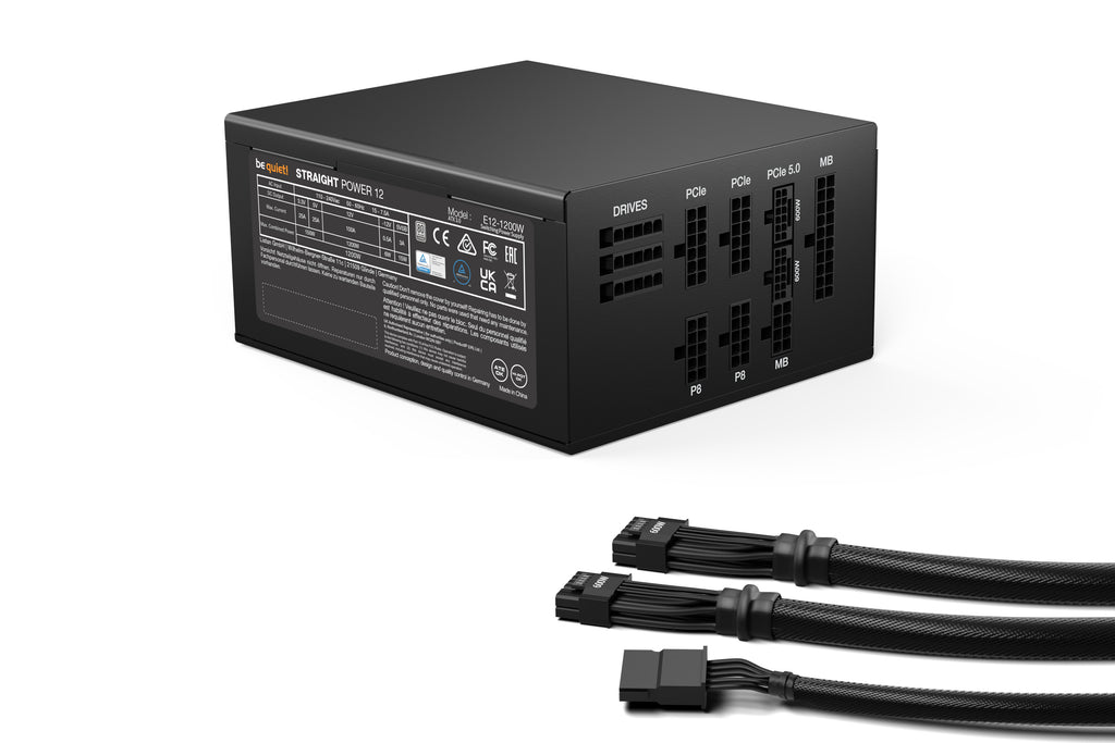 be quiet! Straight Power 12 1200 W | Alimentation ATX 3.0, 80 Plus Platinium