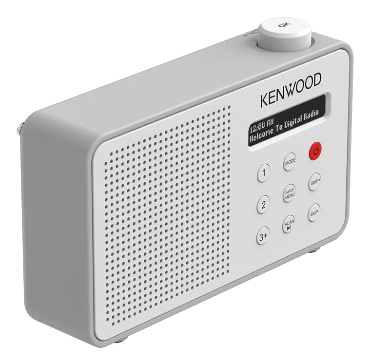 Kenwood CR-M25DAB-W Radio portable Numérique Blanc - vue 4
