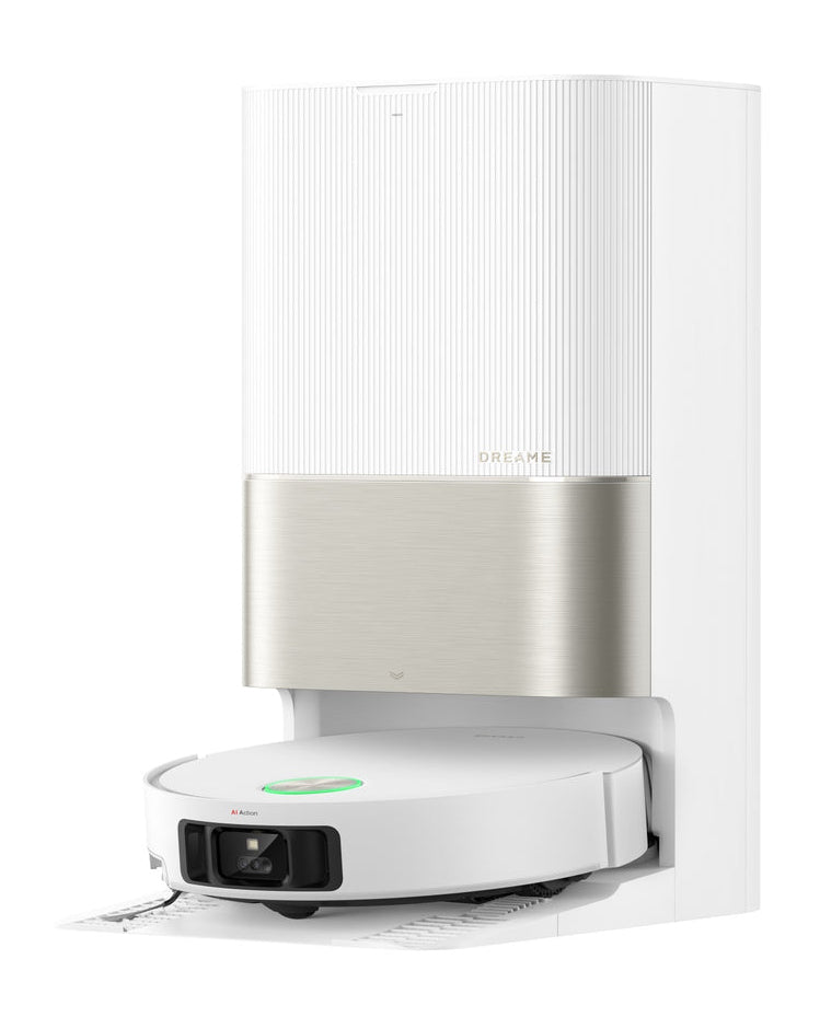 Dreame X50 Ultra Complete Noir, Acier inoxydable, Blanc