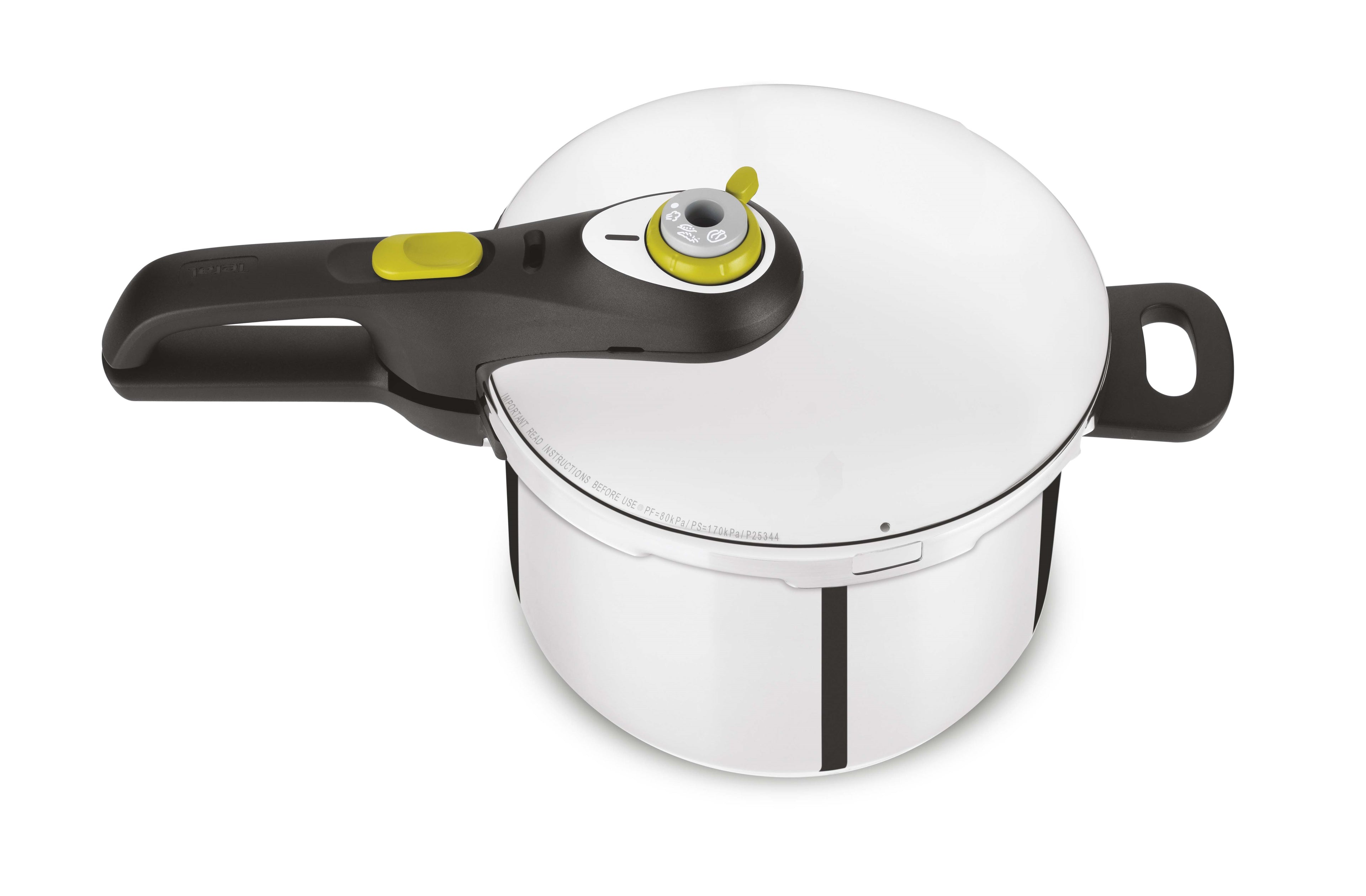 Tefal YS22Q25 6 L Noir, Acier inoxydable