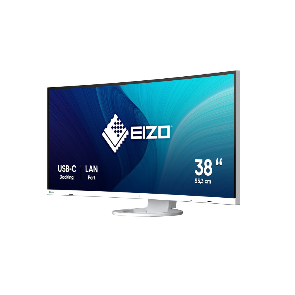 EIZO FlexScan EV3895-WT Écran PC 37.5" UltraWide Quad HD+ 3840 x 1600 LCD Blanc