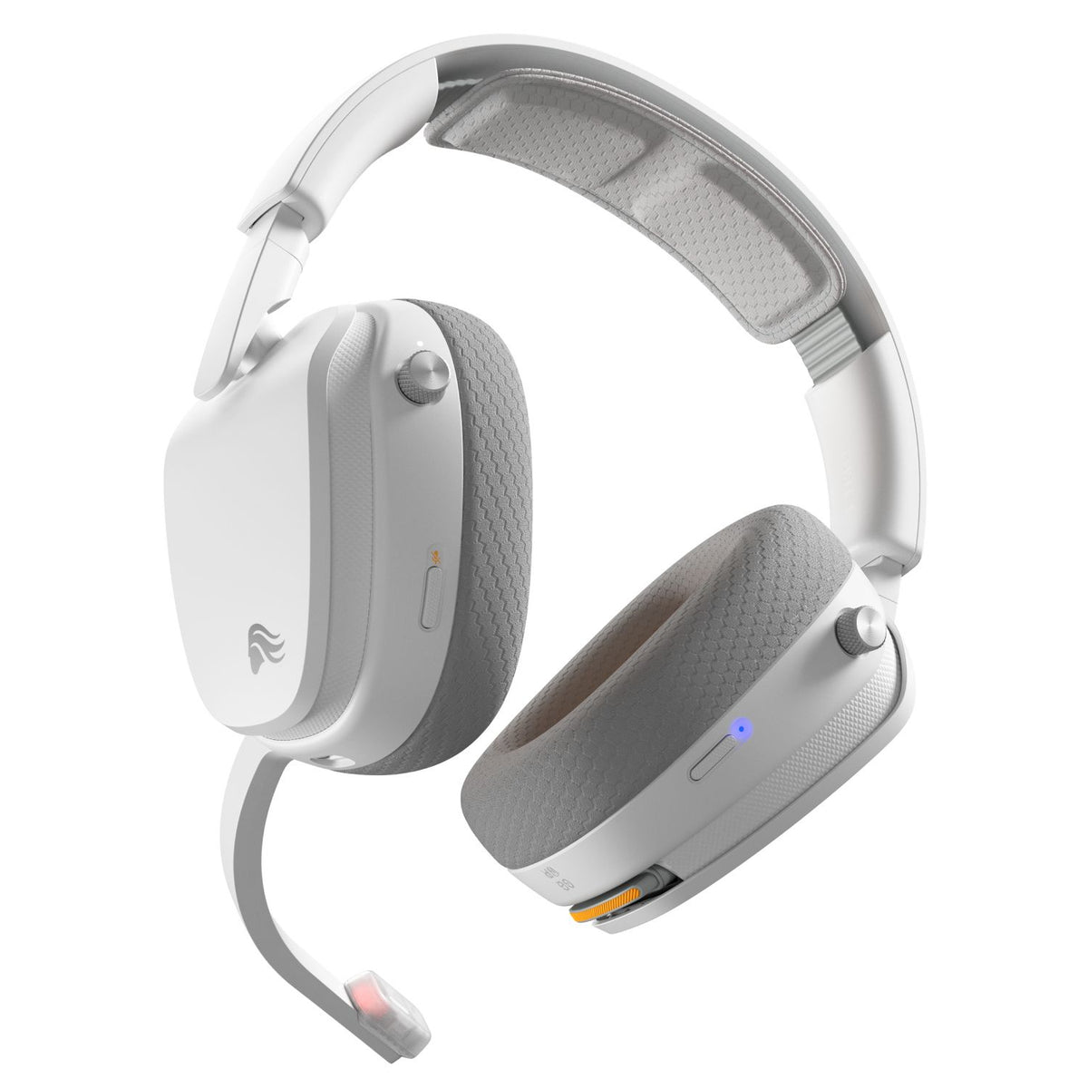 Glorious Gaming GHS Wireless InfinitePlay Casque Sans fil Arceau Bluetooth Socle de chargement Blanc
