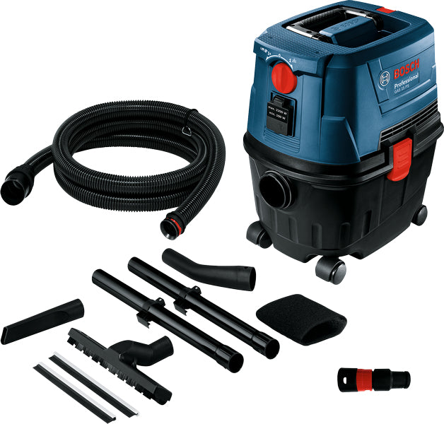 Bosch Bosch GAS 15 PS Professional 15 L Aspirateur réservoir cylindrique Sec 1100 W Sac à poussière