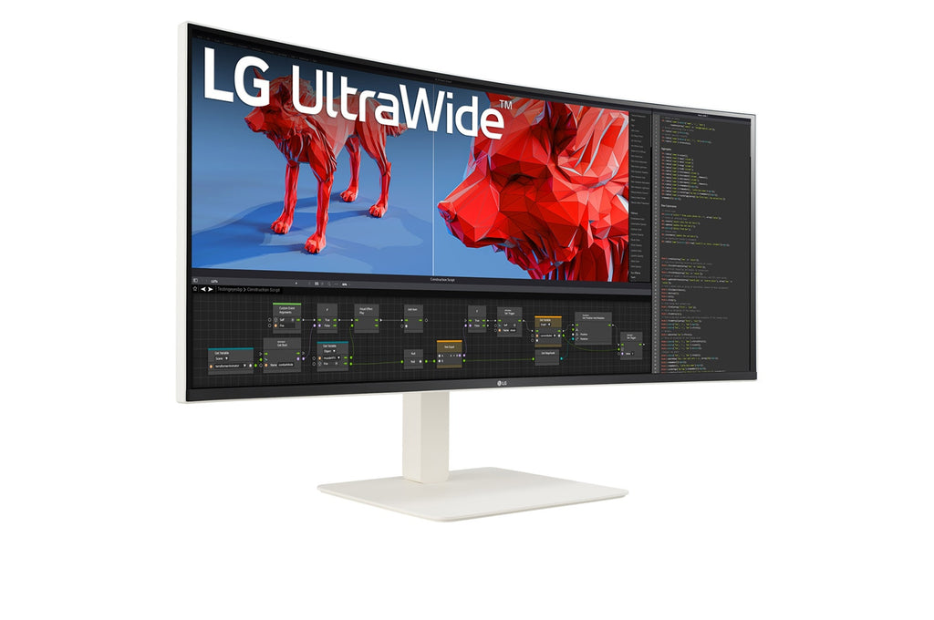 LG 38BR85QC-W écran plat de PC 96,5 cm (38") 3840 x 1600 pixels UltraWide Quad HD+ LCD Blanc