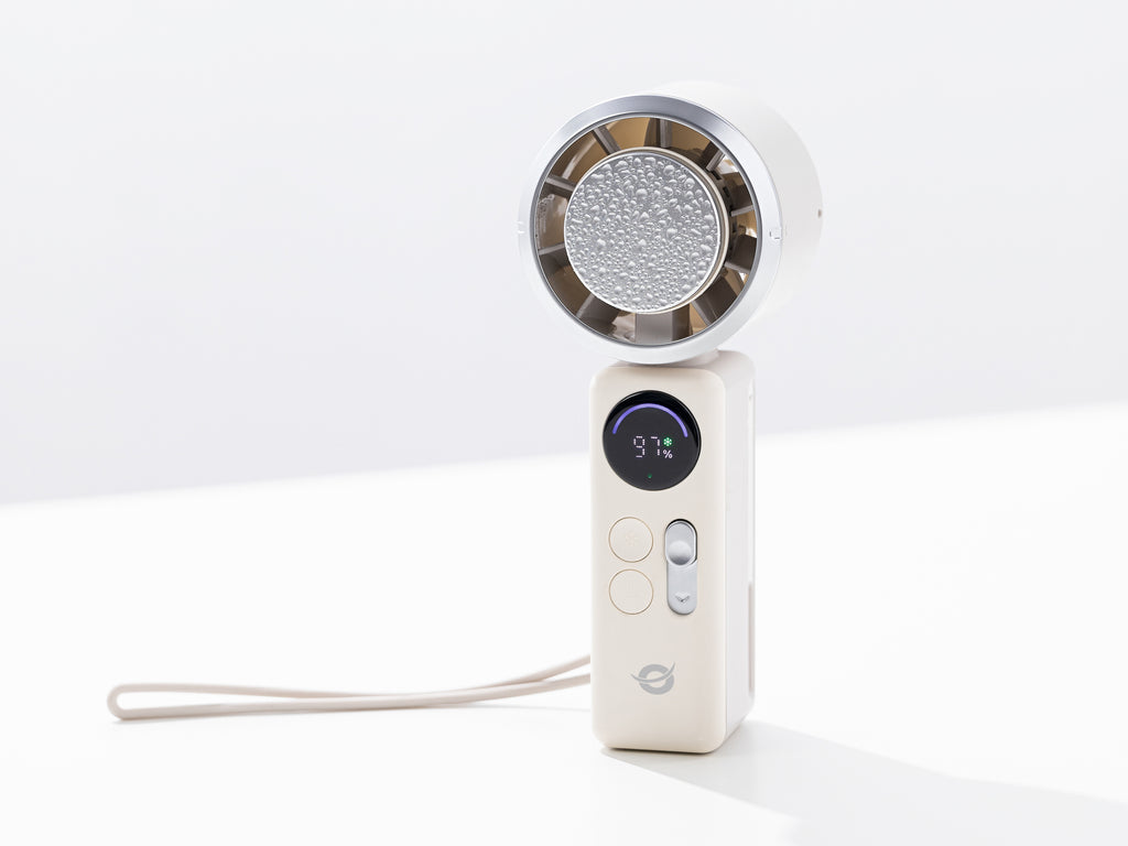 Conceptronic AERIVA03C brumisateur et ventilateur portable personnel Crème