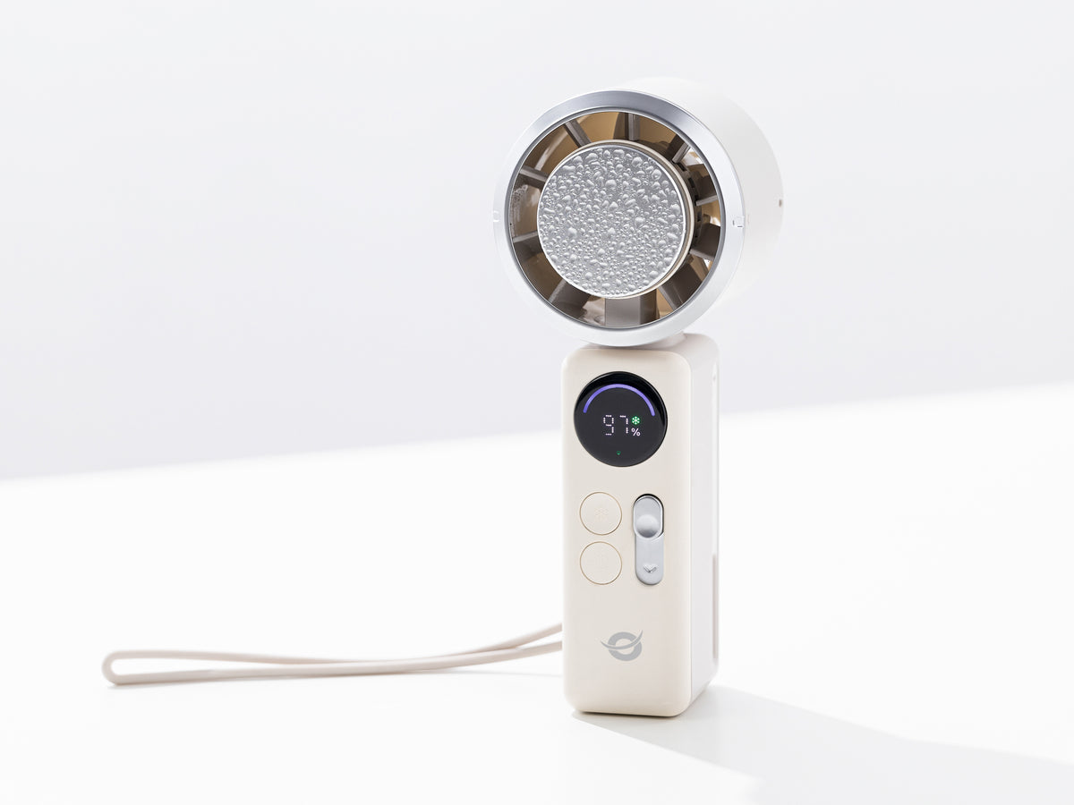 Conceptronic AERIVA03C brumisateur et ventilateur portable personnel Crème