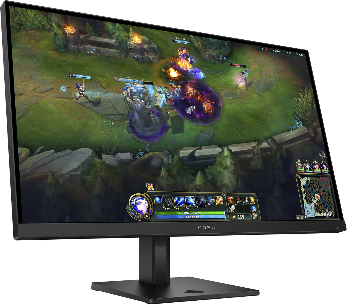 HP OMEN AV4K1E9#ABB écran plat de PC 68,6 cm (27") 1920 x 1080 pixels Full HD LCD Noir