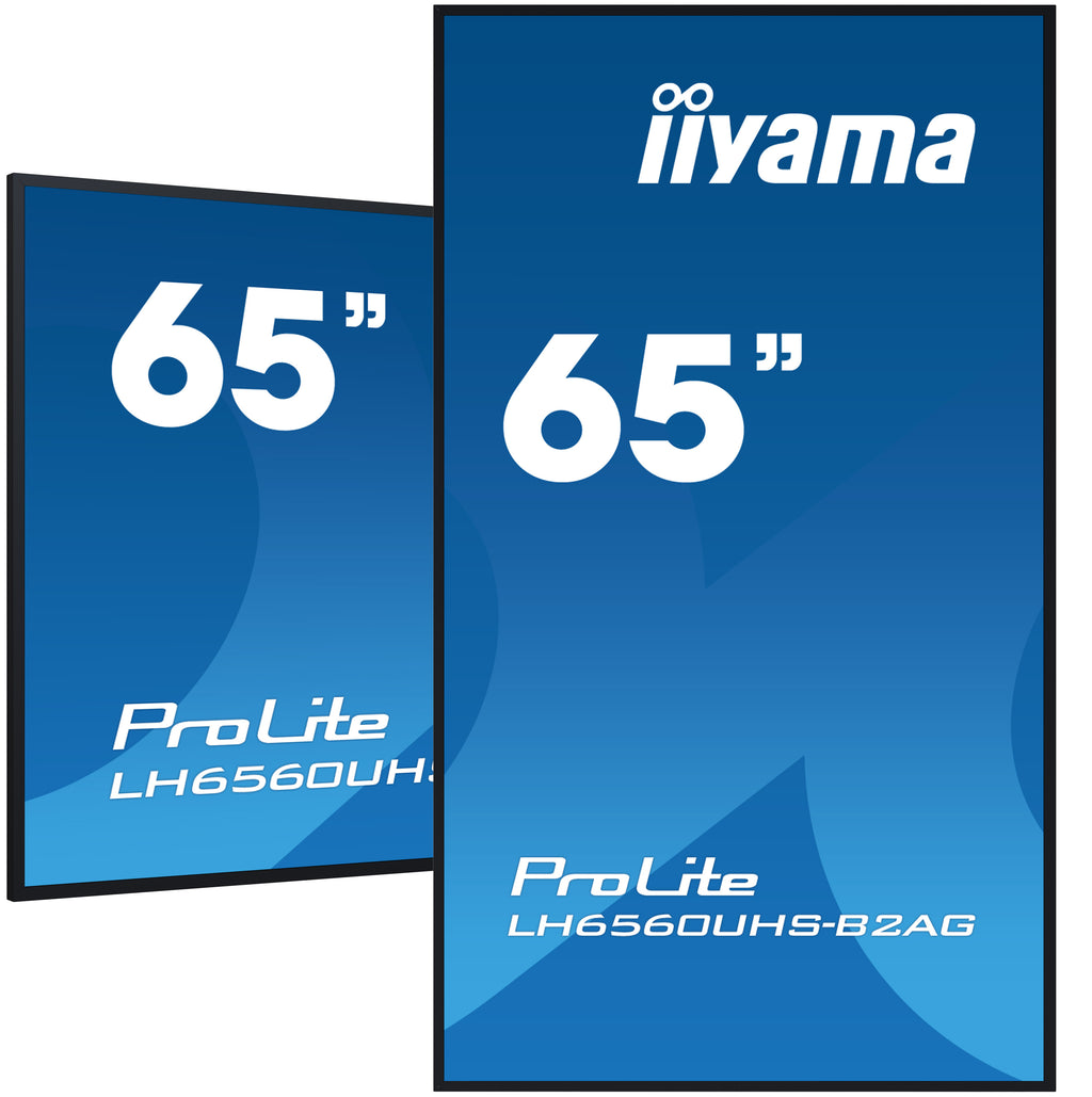 iiyama LH6560UHS-B2AG Écran d'affichage dynamique 64.5" 4K Ultra HD LED Android 11 Wifi Noir