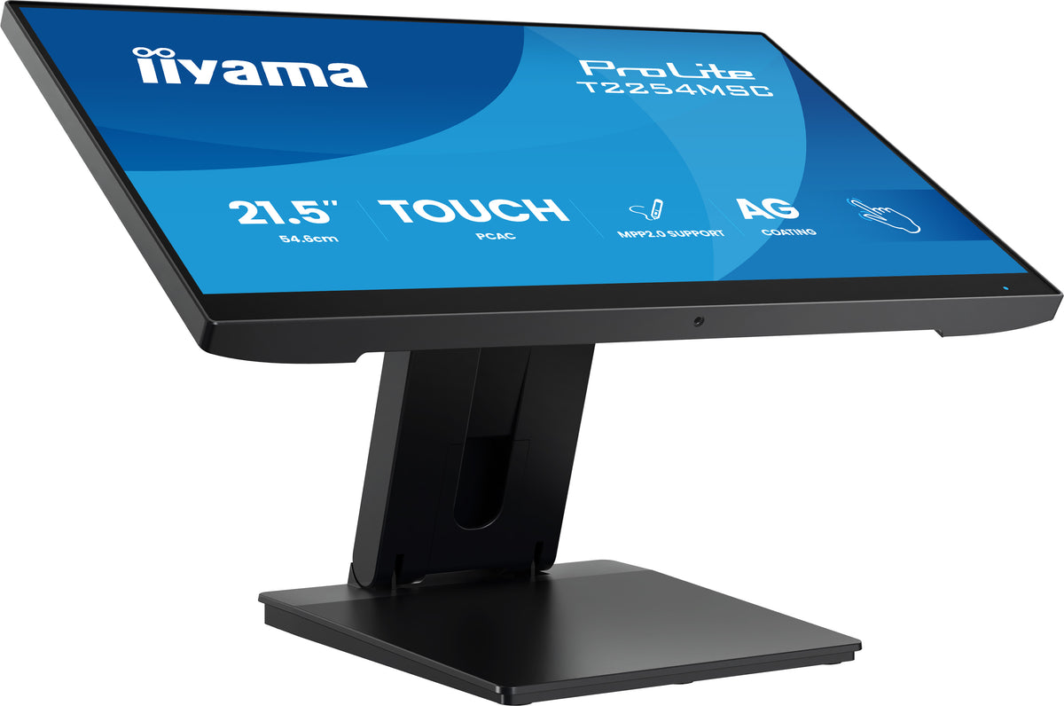 iiyama T2254MSC-B2AG écran plat de PC 54,6 cm (21.5") 1920 x 1080 pixels Full HD LED Écran tactile Noir