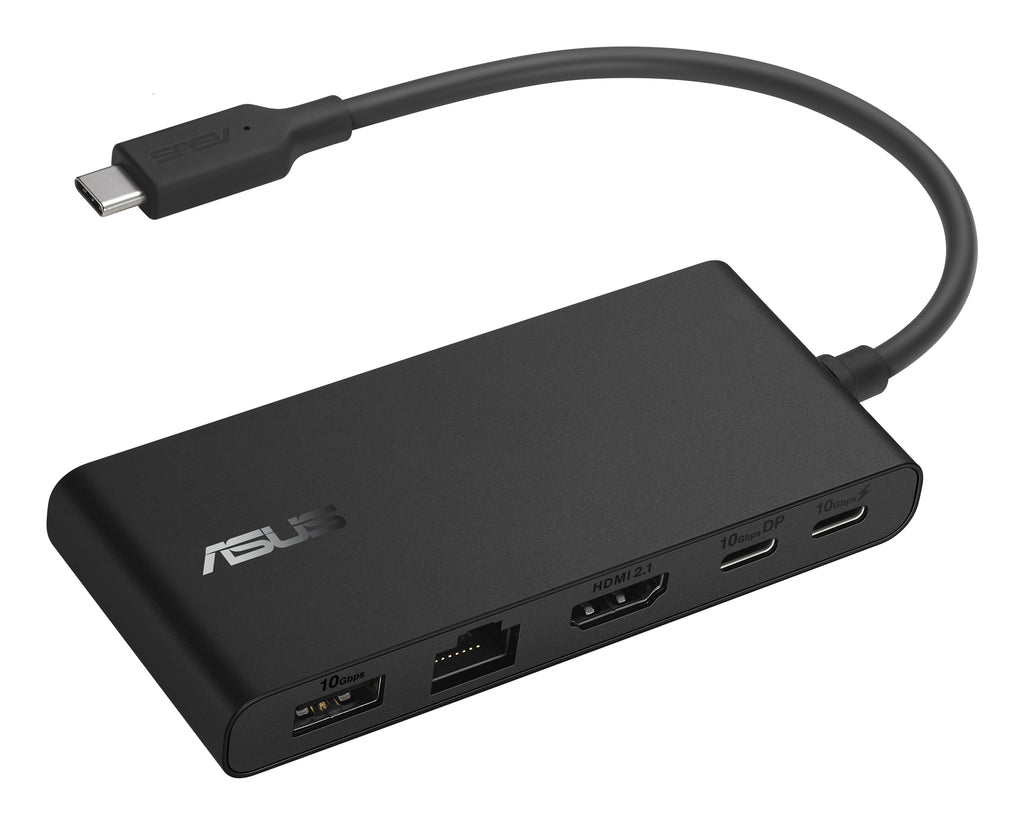 ASUS Dual 4K USB-C Dock DC201 Avec fil USB 3.2 Gen 2 (3.1 Gen 2) Type-C Noir