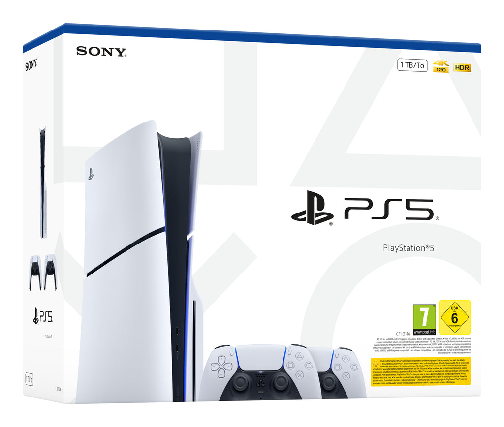 Sony 1000050116 Console de Jeux 1 To Wi-Fi, Noir, Blanc