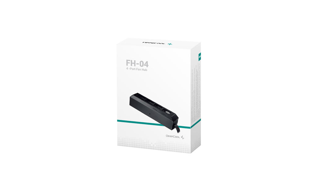 Deepcool Fun Hub Systemblæserhub 1-pack Sort