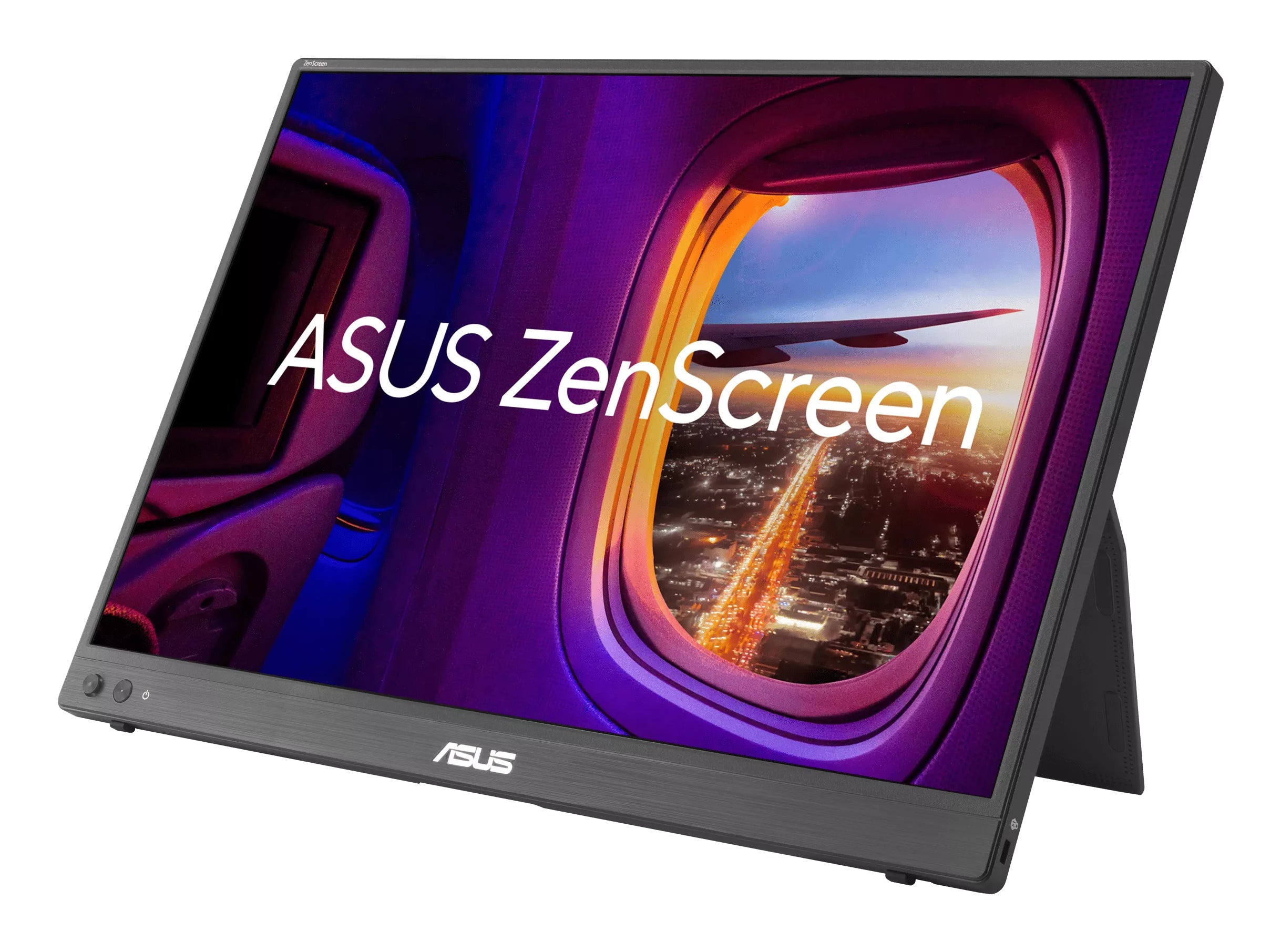 ASUS ZenScreen MB16FC écran plat de PC 40,6 cm (16") 1920 x 1200 pixels WUXGA LCD Noir