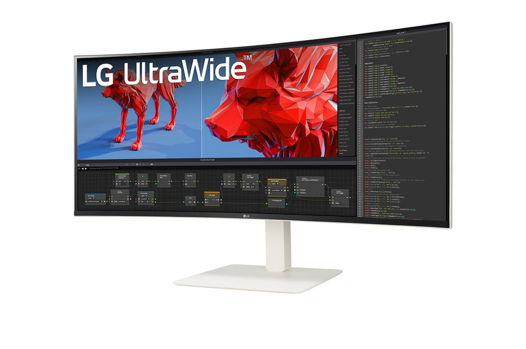 LG 38BR85QC-W écran plat de PC 96,5 cm (38") 3840 x 1600 pixels UltraWide Quad HD+ LCD Blanc
