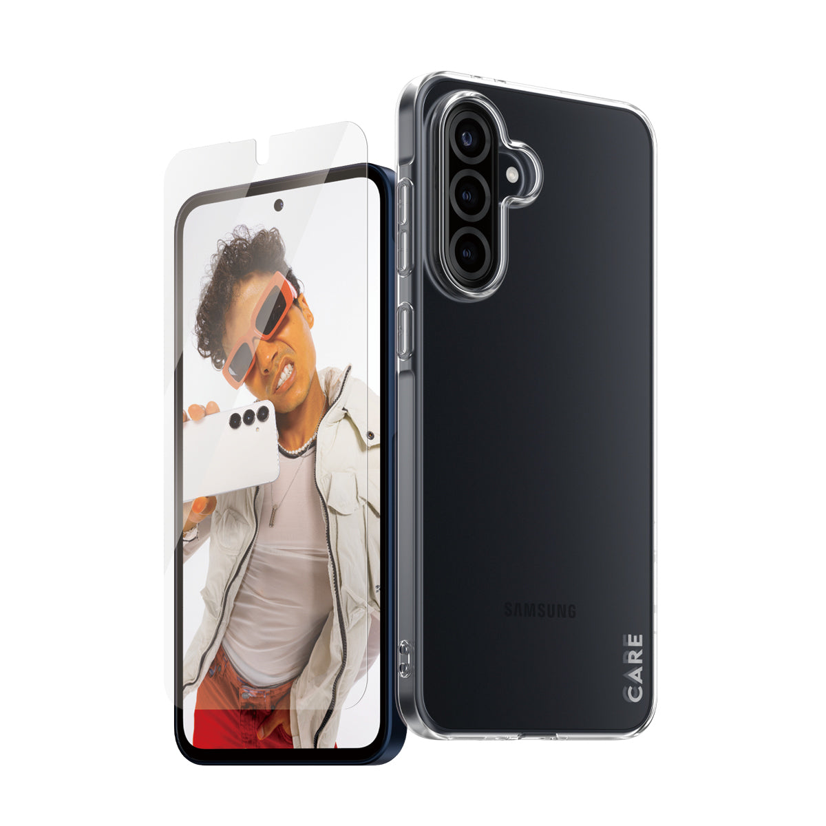 PanzerGlass PanzerGlass CARE™ by ® 2-in-1 Bundle Samsung Galaxy A36 5G Protection d'écran transparent 1 pièce(s)