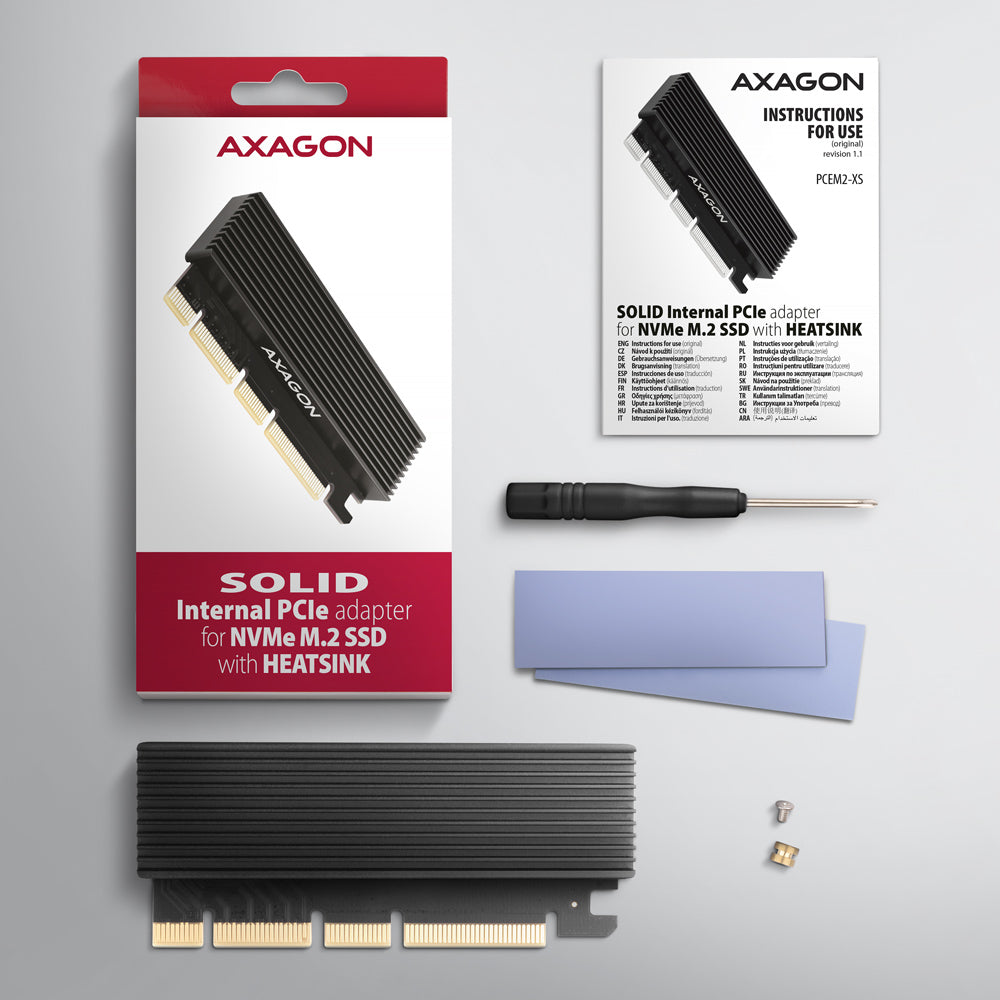 AXAGON PCEM2-XS Lagringskontrol
