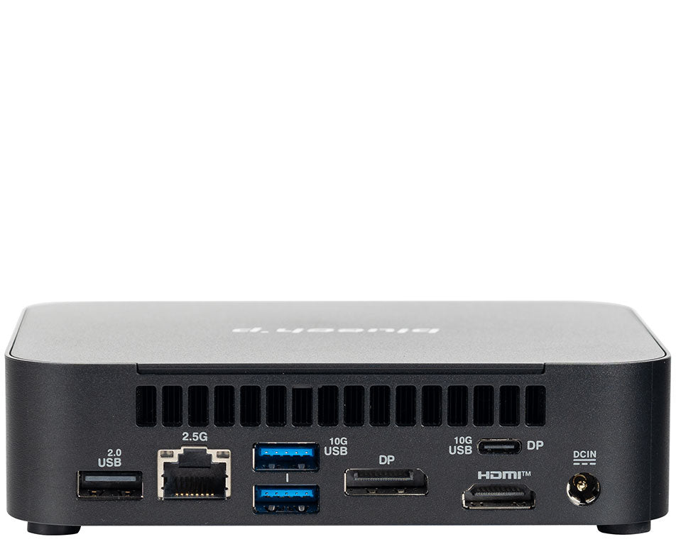 bluechip BUSINESSline M14150 Intel® N N150 8 Go DDR5-SDRAM 500 Go SSD Windows 11 Pro Mini PC Noir