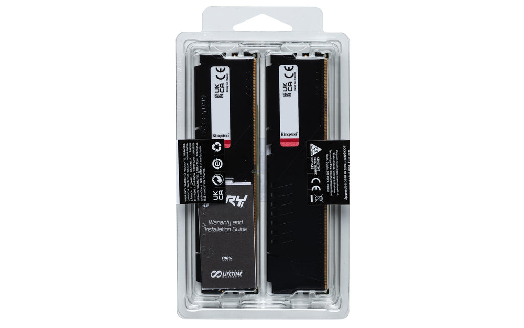 Kingston Technology FURY Beast 32 Go 5200 MT/s DDR5 CL40 DIMM (Kits de 2) Black