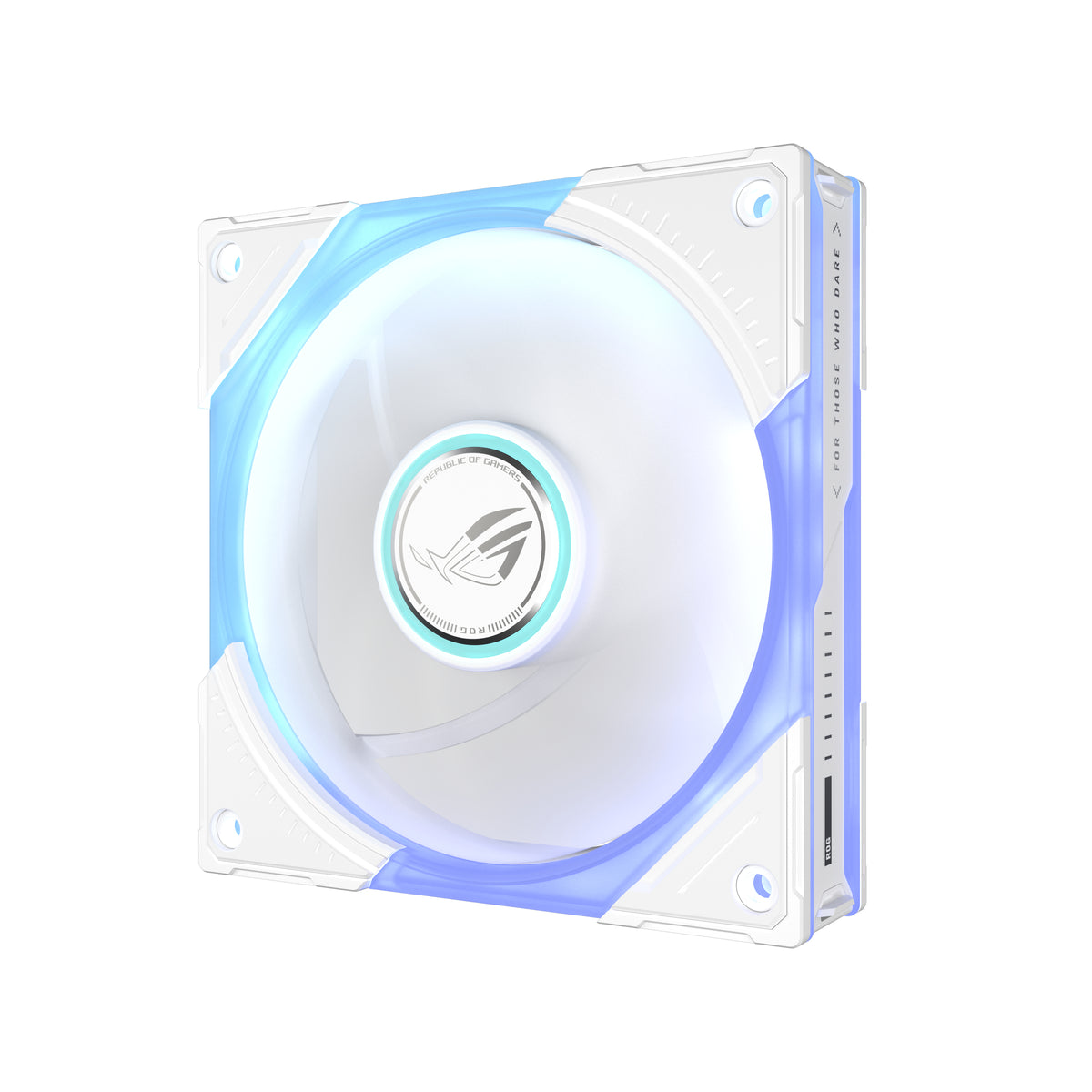 ASUS ROG Eurux GR120 ARGB Reverse Fan White Edition - Single Pack Kabinetblæser Kabinetblæser 1-pack 1-pack Hvid Hvid 120 mm 120 mm - vue 5