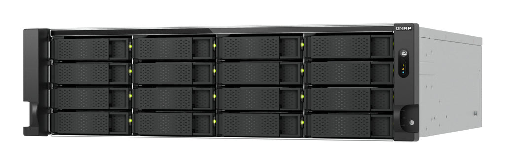 QNAP TS-H1677AXU-RP Serveur de stockage Rack (3 U) AMD Ryzen™ 7 7745 32 Go DDR5 0 To QNAP QTS Noir, Gris